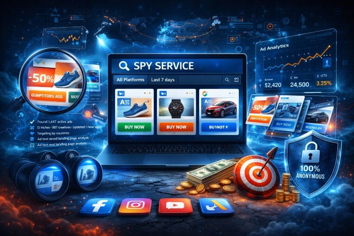AdVault: Spy service - the best alternative!