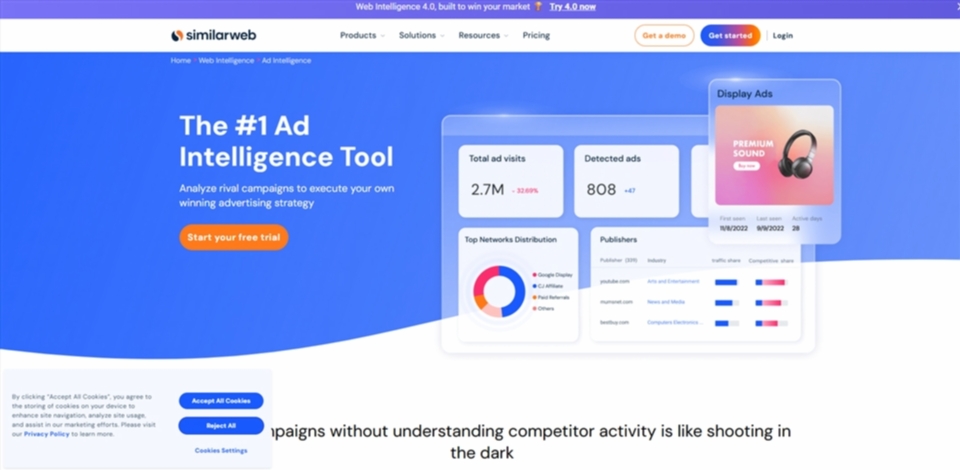 Similarweb (Ad Intel)