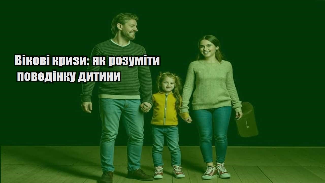 vikovi kryzy yak rozumity povedinku dytyny
