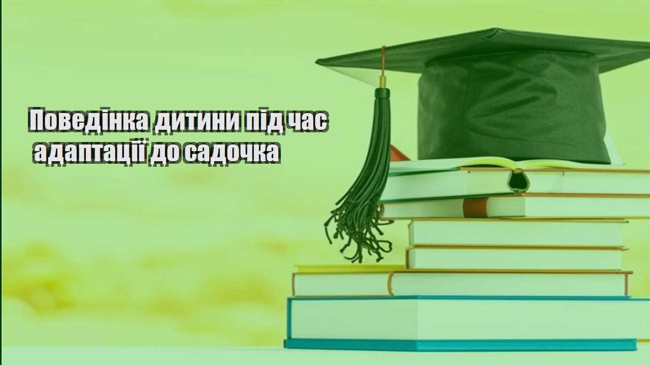 povedinka dytyny pid chas adaptacziyi do sadochka