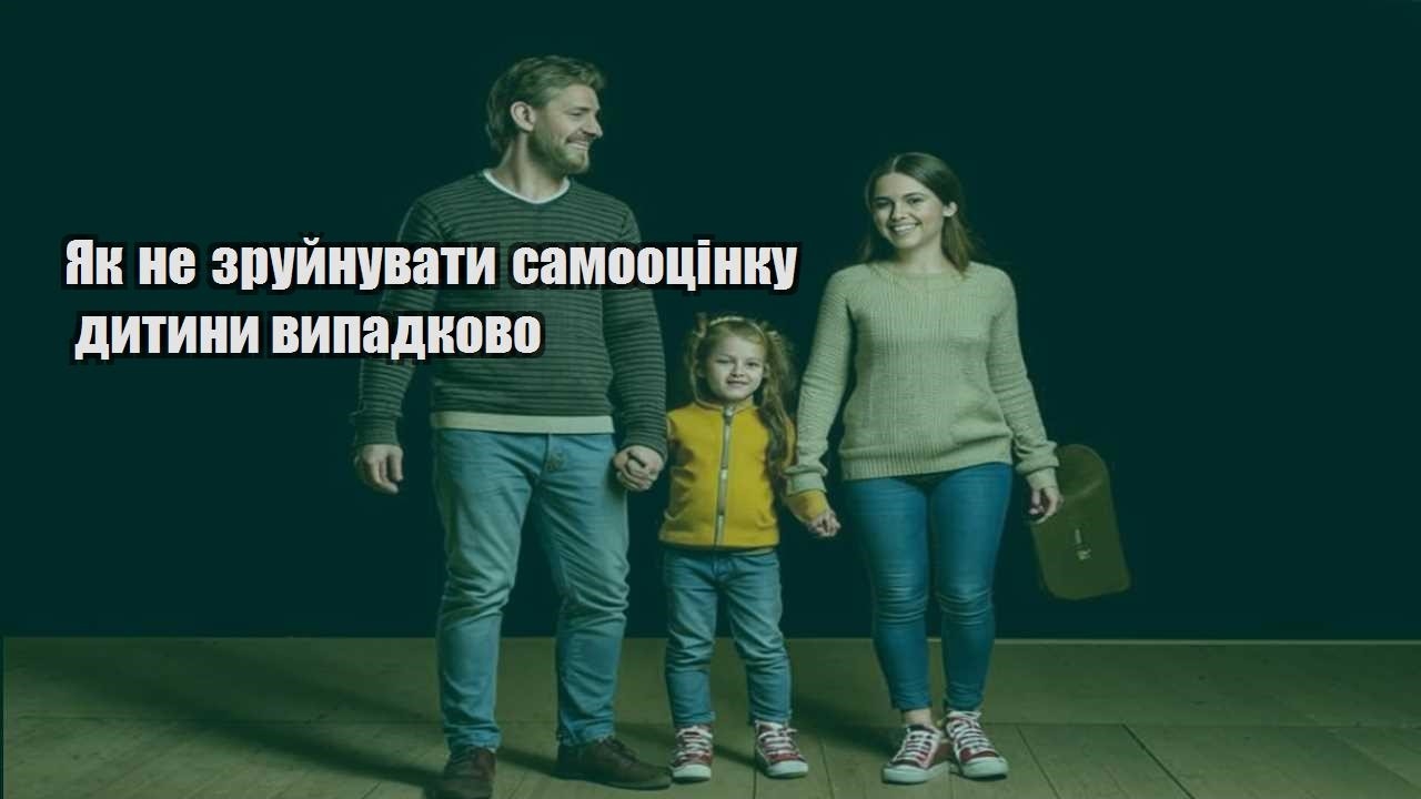 Як не зруйнувати самооцінку дитини випадково