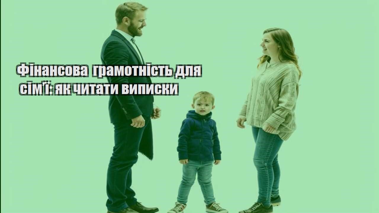 finansova gramotnist dlya simyi yak chytaty vypysky