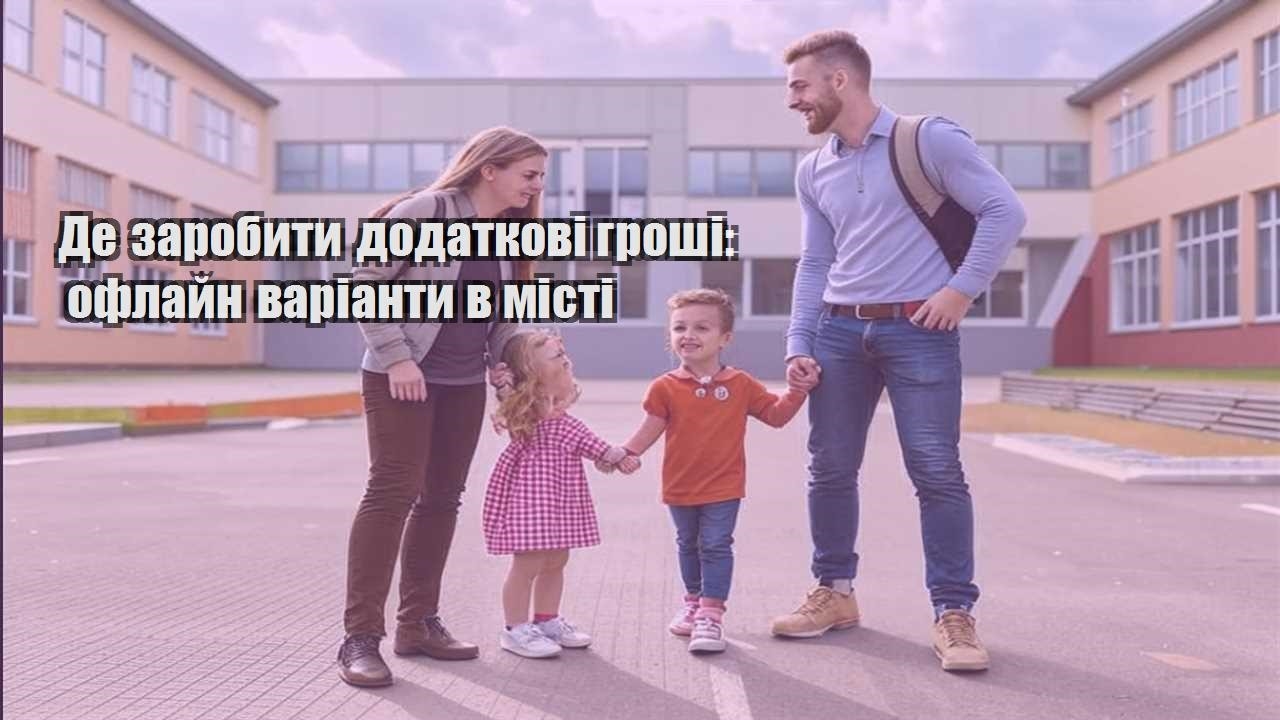 de zarobyty dodatkovi groshi oflajn varianty v misti
