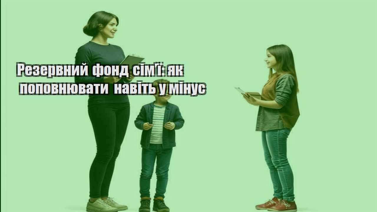 Резервний фонд сім’ї: як поповнювати навіть у мінус